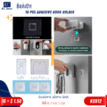ទំពក់ស៊ក - Adhesive Hook Holder - Image 2
