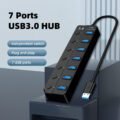 ក្បាលបំបែក USB - 7 Ports USB3.0 HUB - Image 7