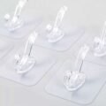 ទំពក់ព្យួរ - 10 pcs Strong Transparent Wall Hanger - Image 4
