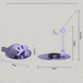 ជើងទ្រទូរស័ព្ទ - Phone Holder 360 Rotation - Image 2
