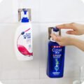 ទំពក់ក្បាលសាប៊ូ - 2pcs Wall Mounted Shampoo Organizer Hook - Image 3