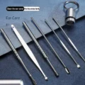 ឈុតសម្អាតត្រចៀក - 6PCS Ear Cleaner Wax Remover - Image 3