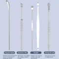 ឈុតសម្អាតត្រចៀក - 6PCS Ear Cleaner Wax Remover - Image 8
