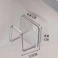 ដែកព្យួរ​ - 2pcs Stainless Steel Sink Sponges Holder - Image 9