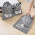 ថង់ច្រកស្បែកជើង - 2pcs Travel Bag Shoe - Image 11