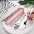 ឈុតសម ស្លាបព្រា និងចង្កឹះ - Fork Spoon Chopsticks - Image 5