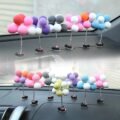 រូបតាំងក្នុងឡាន - Colorful Balloons Car Decoration - Image 5