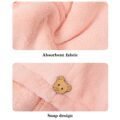 កន្សែងជូតសក់ - Hair Cap Towel - Image 3