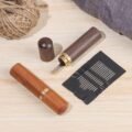 ម្ជុល និងប្រអប់ - Needles with Wood Box - Image 6