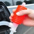 ប្រដាប់បូមប្រេង ទឹក - Fuel Transfer Sucker Hand Pump - Image 2