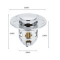 ឆ្នុកឡាបូ - Drain Stopper Pop-up - Image 3