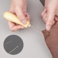 ម្ជុល - 2pcs wooden Handle Sewing - Image 3