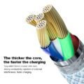 ខ្សែសាក66W - 66W Fast Charging Cable 3in1 - Image 5