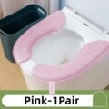 ជ័រទ្រាប់ចានបង្គន់ - Silicone Toilet Seat Cover - Image 4