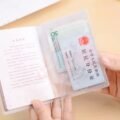 ស្រោម Passport - 2PCS Transparent Passport Cover - Image 7