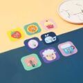 ទំពក់ព្យួរ 7.5x7.5 - 10 pcs Cartoon Wall Hook - Image 3