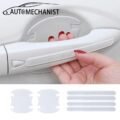 ស្ទីកឃើ បិទទ្វាឡាន - Car Door handle Protective Stickers - Image 8