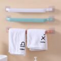 ស្នួរព្យួរកន្លែង - Bathroom Towel Bar Shelf Rack Holder - Image 8