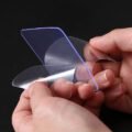 ស្កុតមុខពីរបកបិទ - 10pcs Transparent Double-sided Tape