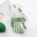 ស្រោមជើងកខ្លី - Women Socks 5 Pairs - Image 4