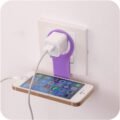 ជ័រទ្រទូរស័ព្ទពេលសាកថ្ម - 2PCS Wall Charger Hanger - Image 5