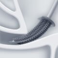 ច្រាស់ដុសបង្គន់ - Flat Head Silicone Toilet Brush - Image 5
