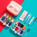 ឈុតអំបោះ និងម្ជុល - 1 Set Household Sewing Kit Box - Image 6