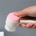 ច្រាស់សម្អាតមុខ - Silicone Facial Cleanser Wash Brush - Image 5