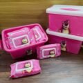 កន្សែងត្រជាក់ + ធុង - Baby Wet Tissue with Box - Image 3