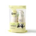 កែវទឹក (ក្រដាស) - 50pcs Bamboo Fiber Panda Paper Cup - Image 4
