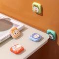 ជ័រទប់ទ្វា ជ្រុង - 2pcs Silicone Cartoon Door Stopper - Image 4