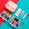 ឈុតអំបោះ និងម្ជុល - 1 Set Household Sewing Kit Box - Image 2