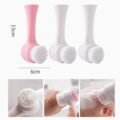 ច្រាស់សម្អាតមុខ - Silicone Facial Cleanser Wash Brush - Image 8