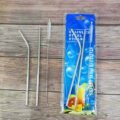 ឈុតទុយយោបឺត - 3in1 Straw Brush Set 21.5cm Stainless Steel - Image 5