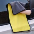 កន្សែងជូតឡាន ការូ - 3pcs Microfiber Towel - Image 4