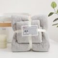 ឈុតកន្សែង - Microfiber Towels 35x75 + 70x140cm - Image 9