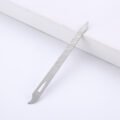 ដែកឆ្កឹះក្រចក​ - 2pcs Stainless Steel Nail Files - Image 3