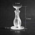 ជ័រទប់ទ្វារ - Adhesive Wall Mounted Door Stopper - Image 5