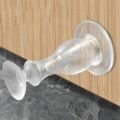 ជ័រទប់ទ្វារ - Adhesive Wall Mounted Door Stopper - Image 4
