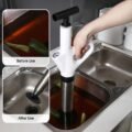 កាំភ្លើងបាញ់លូស្ទះ - Drain Blaster Air plunger gun - Image 3