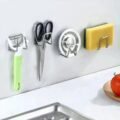 ដែកព្យួរ​ - 2pcs Stainless Steel Sink Sponges Holder - Image 6