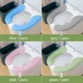 ជ័រទ្រាប់ចានបង្គន់ - Silicone Toilet Seat Cover - Image 3