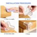 4pcs Silicone Table Corner Protector - Image 4