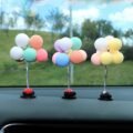 រូបតាំងក្នុងឡាន - Colorful Balloons Car Decoration