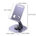 ជើងទ្រទូរស័ព្ទ - Phone Holder 360 Rotation Copy - Image 4