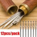 ម្ជុល និងប្រអប់ - Needles with Wood Box - Image 8