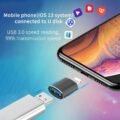 OTG USB Adapter Lighting - Image 3