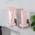 ទំពក់ក្បាលសាប៊ូ - 2PCS Wall Mounted Shampoo Storage - Image 5