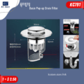 ឆ្នុកឡាបូ - Basin Pop-up Drain Filter - Image 3
