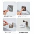 ទំពក់ក្បាលសាប៊ូ - 2PCS Wall Mounted Shampoo Storage - Image 9